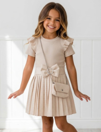 Fairy Glow Dress - beige
