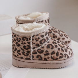 Mini winter boots - leopard (Twinning)