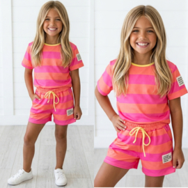 Neon Stripe Summer Set