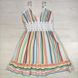 Rainbow Breeze Dress - groen/multi