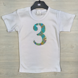 Shiny 3 white tee