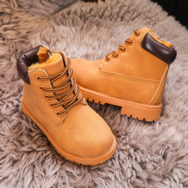 Warm timby boots - Camel