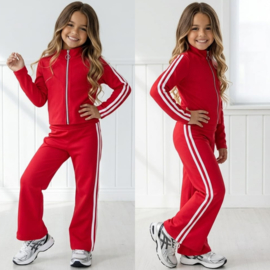 Bold Color Sport Set - rood