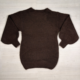 Cozy Knit Sweaterdress - bruin