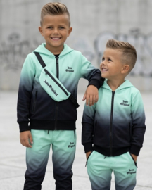 Icon zipped fade set - mintgroen