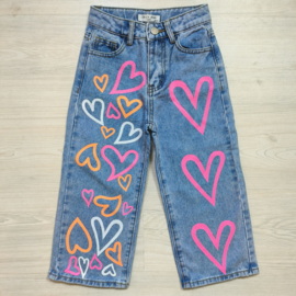 My heart in color jeans