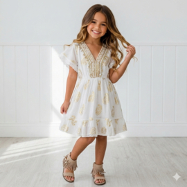 Golden Baroque Dress