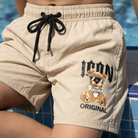 Icon teddy zwembroek - beige