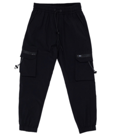 Boys summer cargo pants - zwart
