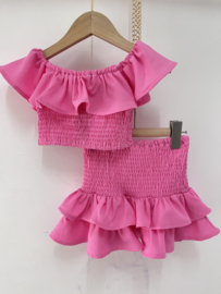 Boulevard skort set - roze