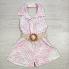 Sweet Paisley Summer Jumpsuit