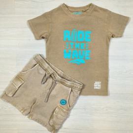 Just a little blue beige tee