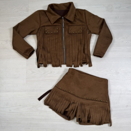 Wild West Fringe Set - bruin