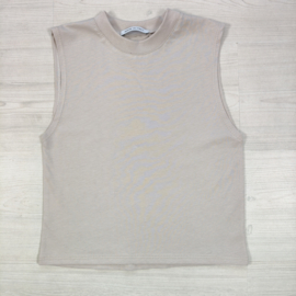 Streetwear Basic Tank - beige