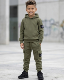 ICON Stone Cargo Set – Army green - verzenddatum 9 okt