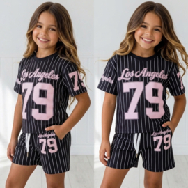 LA 79 Summer Girls Set - zwart