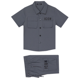 Icon outside set - grijs