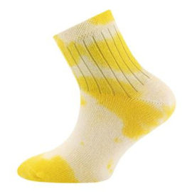 Sporty tie dye socks - Yellow