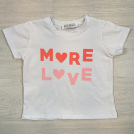 More love top - rood