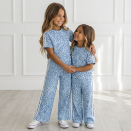 Leopard Chill Outfit - blauw