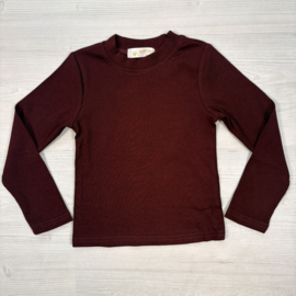 Essential Basic Longsleeve - bordeaux