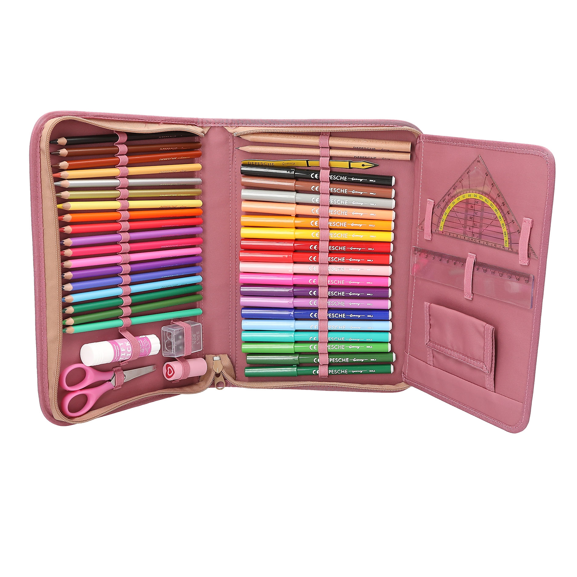 TOPModel grote etui FLORAL