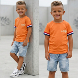 The orange tee (gepersonaliseerd)