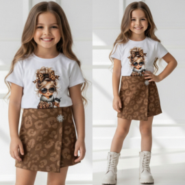 Fashion Girl T-Shirt – Wit