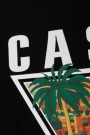 Montemar palm Twinning tee - zwart