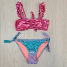 Shiny mermaid bikini - Pink