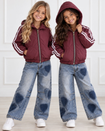 Sparkling Heart Jeans - blauw