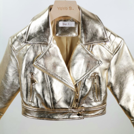 Your metallic jacket -  goud