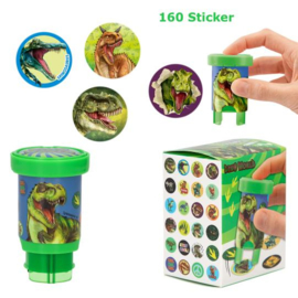 Dino World sticker stamper