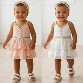Boho baby girl dress
