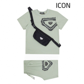 Icon badge & bag set - groen