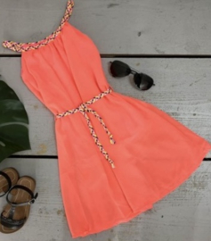 Bridesmaid dress - coral