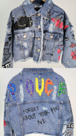 Your studded denim jacket