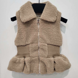 Girly teddy gilet