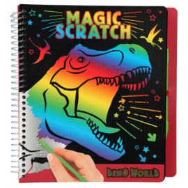 Magic scratch Dino red