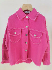 Your colored & details jacket - Pink