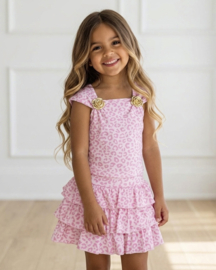 Glam Animal Print Set - roze