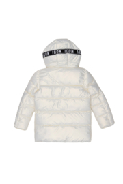 ICON Girls glow puffer jacket - off-white