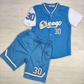 Chicago Sport Set - lichtblauw/wit