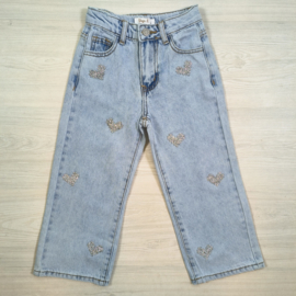Your bling hearts denim jeans