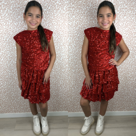 Glitters and layers set - rood