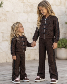 Your Lace Bow Tracksuit - bruin