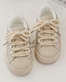 Shine bright sneakers - beige