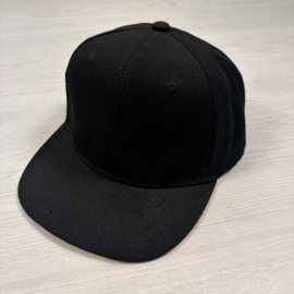 All Black Snapback