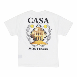 Casa tennis club tee - wit