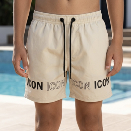 Icon signature zwembroek - beige